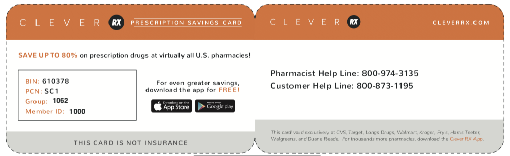 CleverRXCard